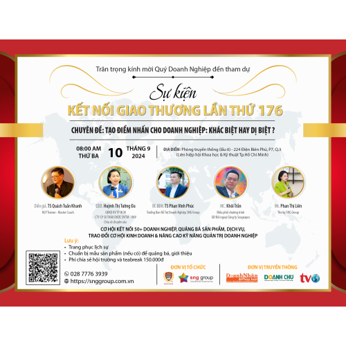 SNG Group Kết Nối Giao Thương - Lần Thứ 176